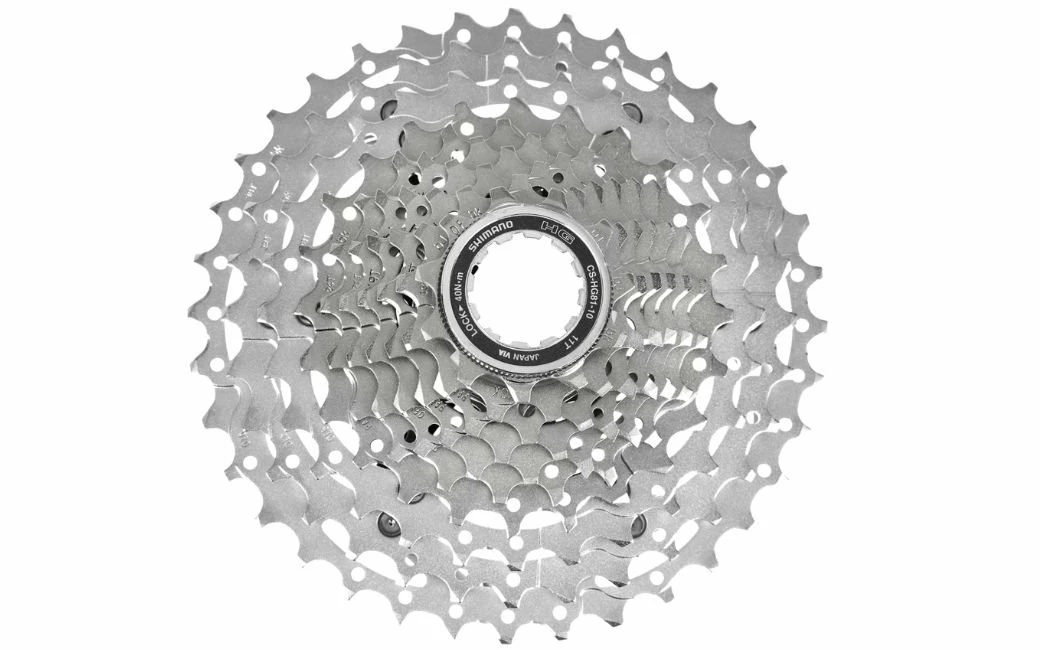 Cassette Shimano SLX CS-HG81-10 10 Vitesses / 11/36 Dents 1 Cassette Shimano SLX CS-HG81-10 10 Vitesses / 11/36 Dents