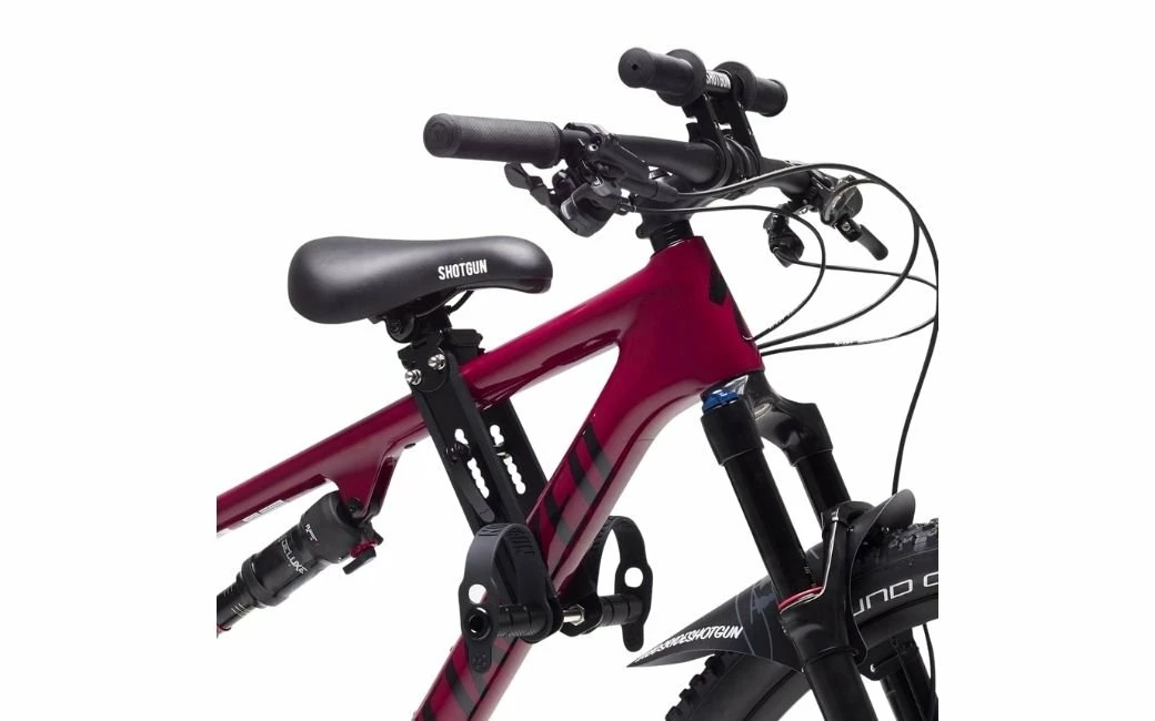 Combo Selle Et Guidon Enfant SHOTGUN Noir 1 Combo Selle Et Guidon Enfant SHOTGUN Noir