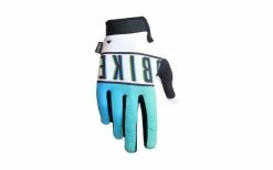 Gants FORBIKE Lycra Eightees Blanc/Bleu - 2021