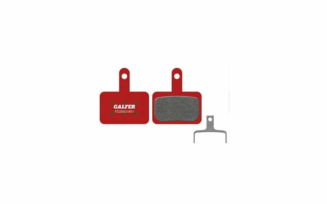 Plaquettes De Frein Galfer Rouges Advanced - Compatible Shimano B01S 1 Plaquettes De Frein Galfer Rouges Advanced - Compatible Shimano B01S