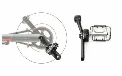 Réducteur De Manivelle Hase Bikes Gauche - 26023.LE